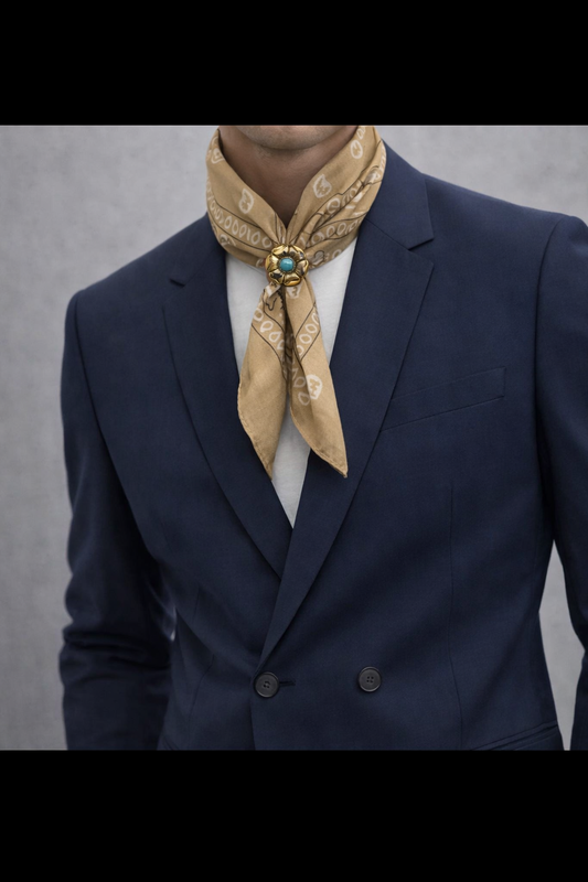 Foulard Gioiello Ocra