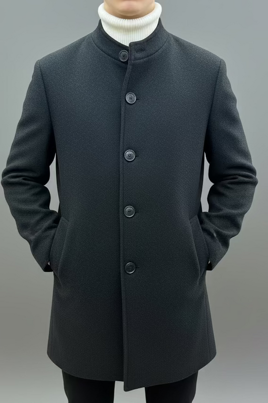 Cappotto Coreano Nero