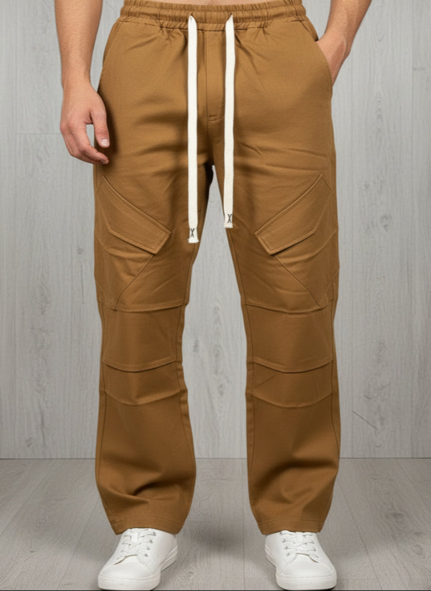 Pantalaccio cargo camel tasca traversale